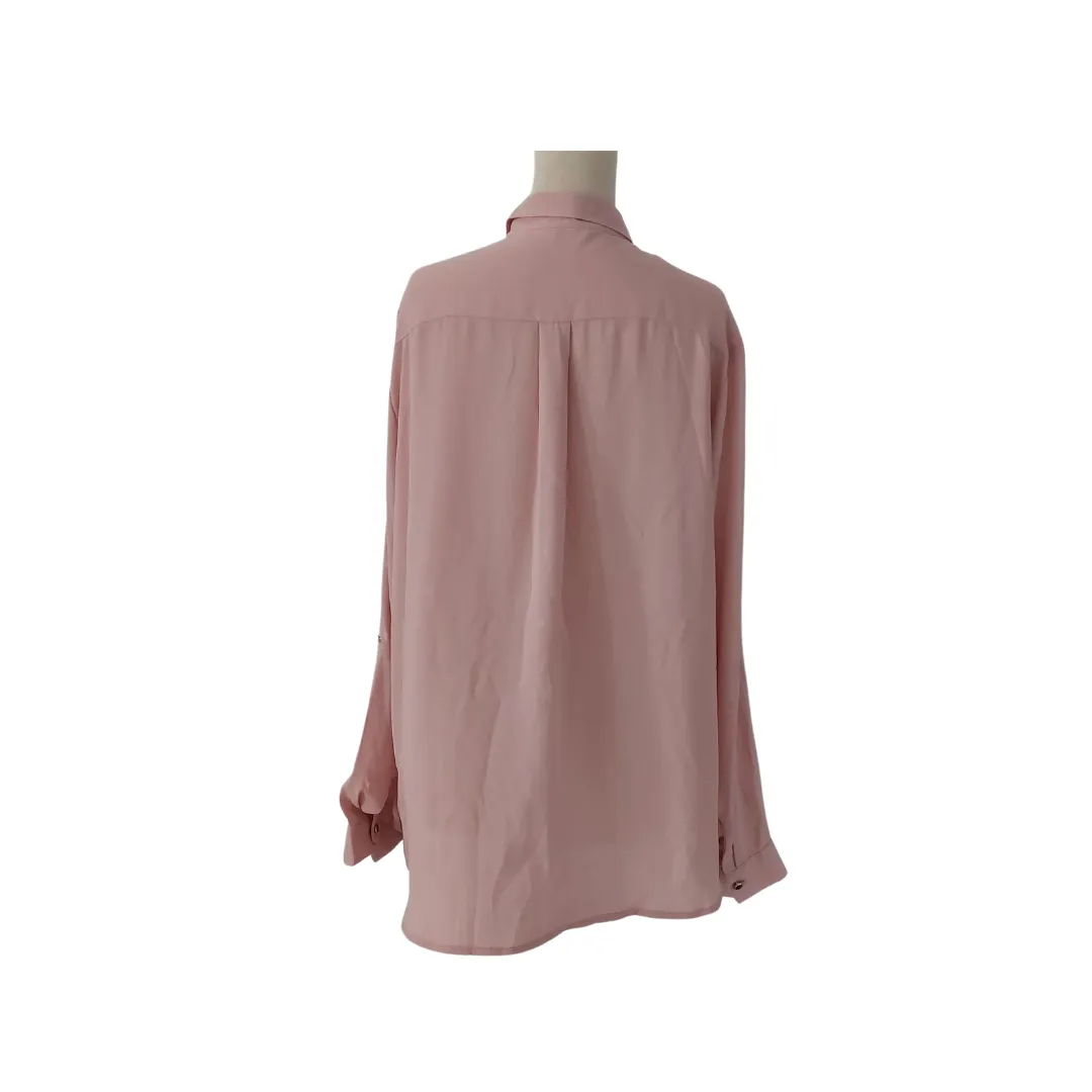 Max Dusty Pink Collared Shirt | Gently Used |