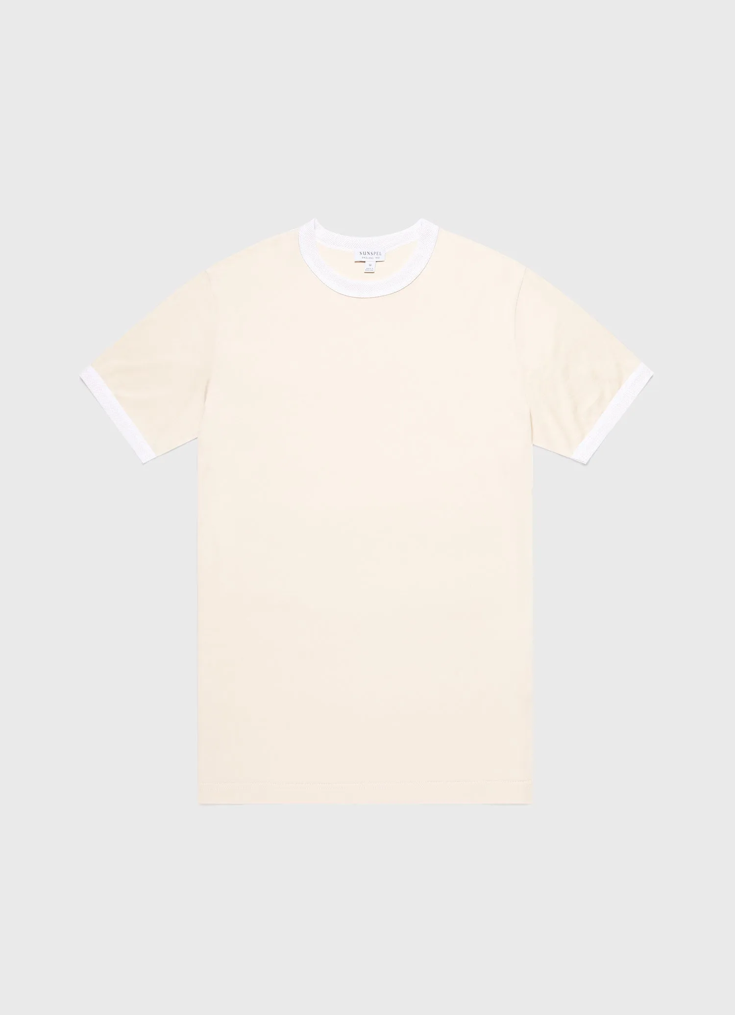 Men's Classic Ringer T-shirt in White