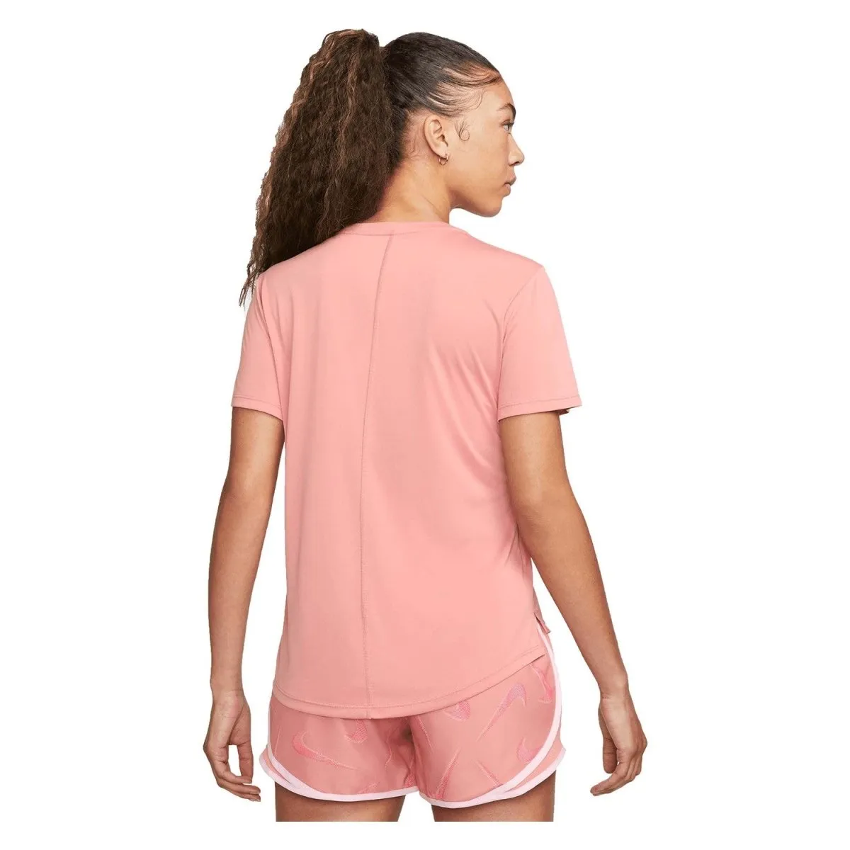 NIKE WOMEN'S DRI-FIT PINK TEE