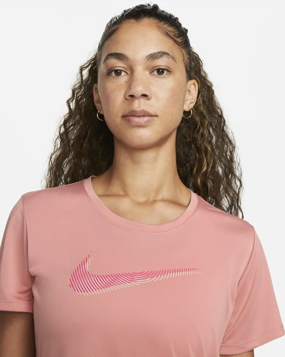 NIKE WOMEN'S DRI-FIT PINK TEE