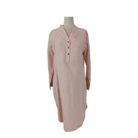 Odel Pink Linen Tunic Shirt | Gently Used |