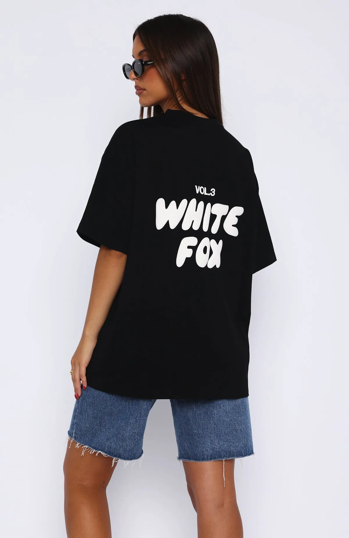 Offstage Oversized Tee Black