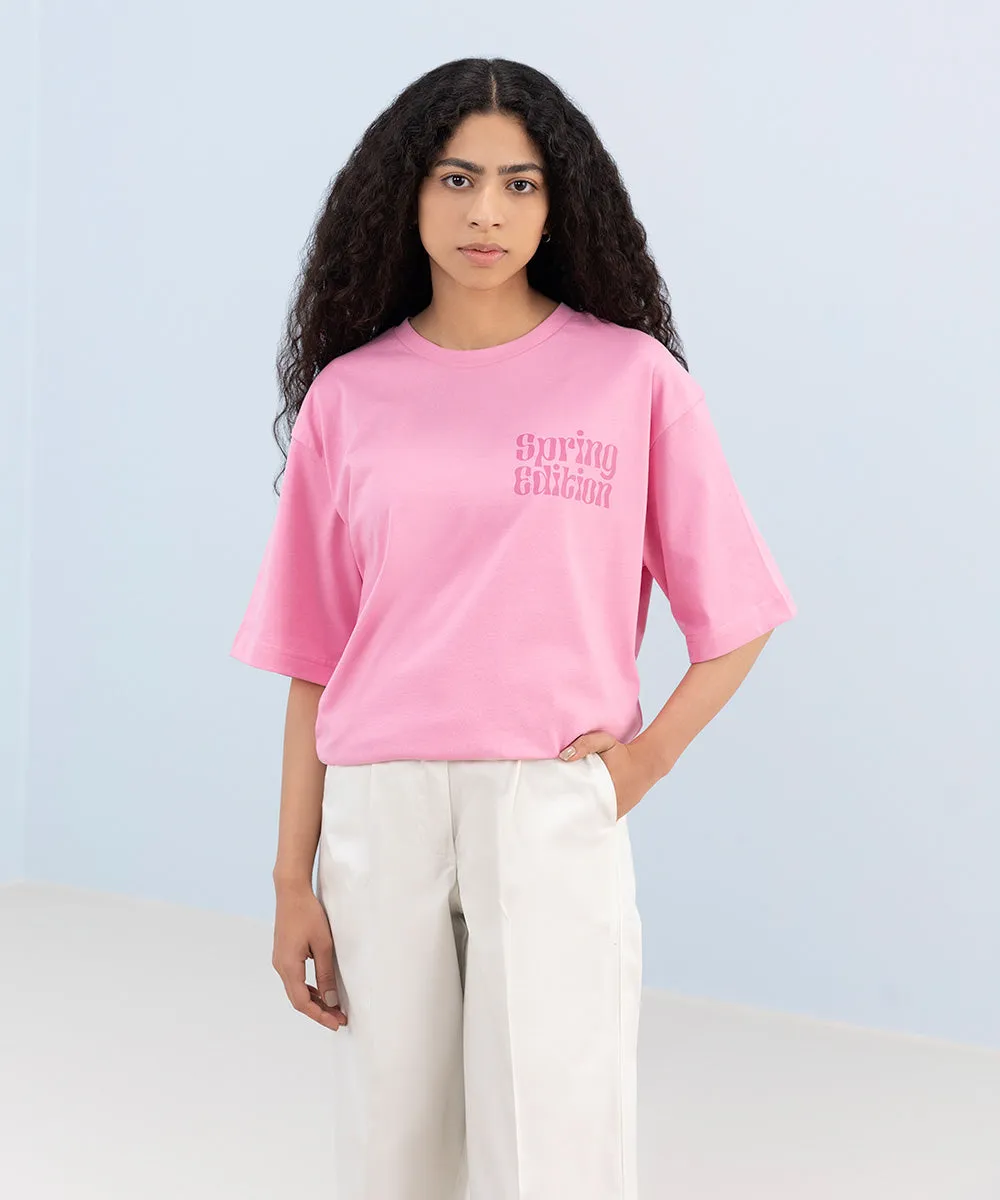 Oversized T-Shirt With Graphic