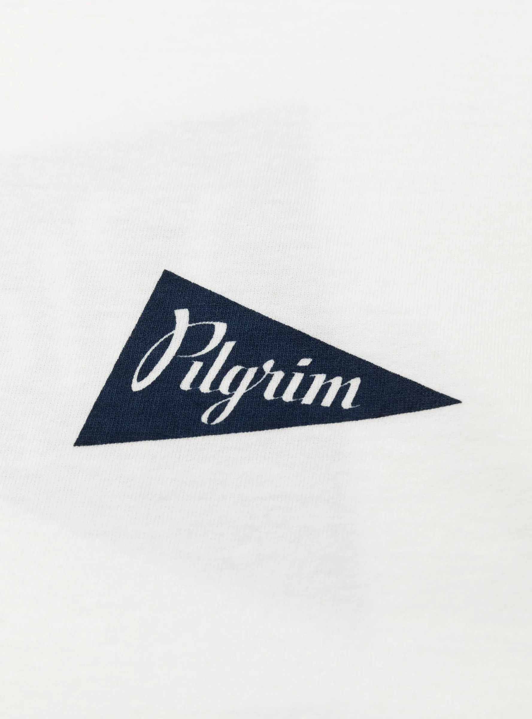 Pennant Team T-shirt White