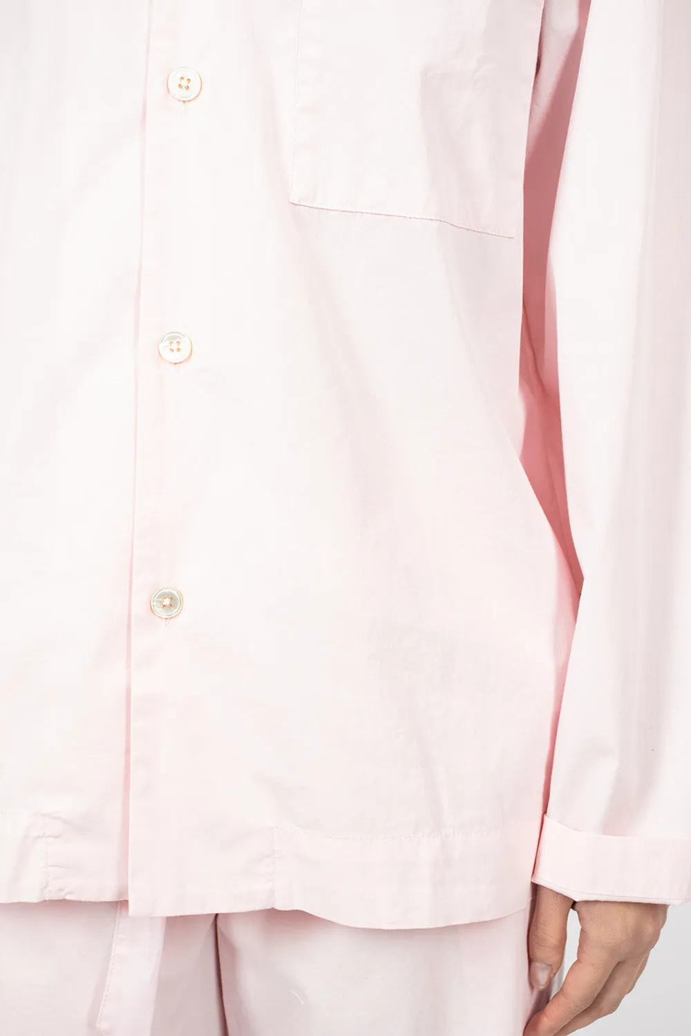 Poplin Pyjama Shirt Soft Pink