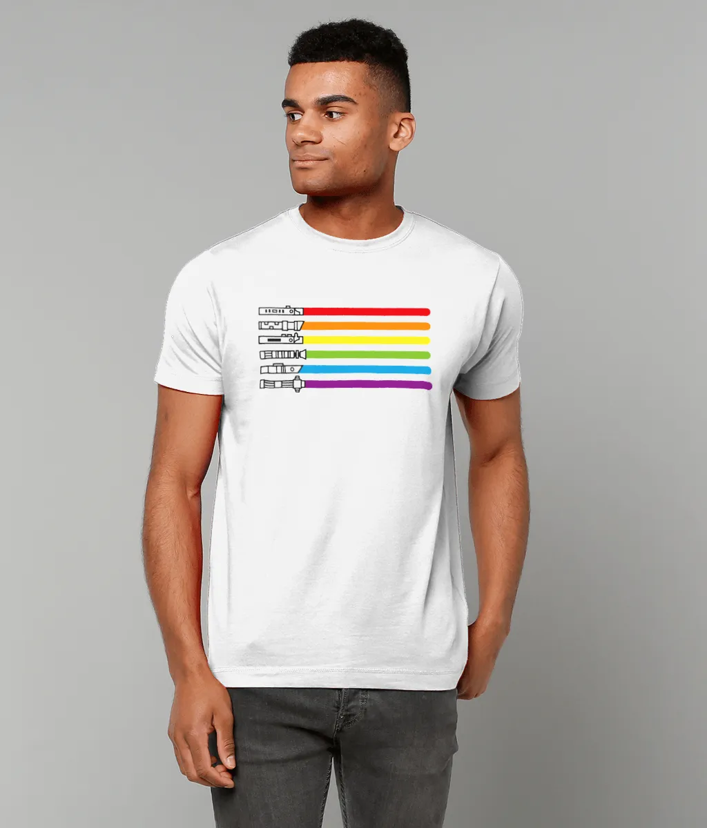 Pride Saber: White T-Shirt