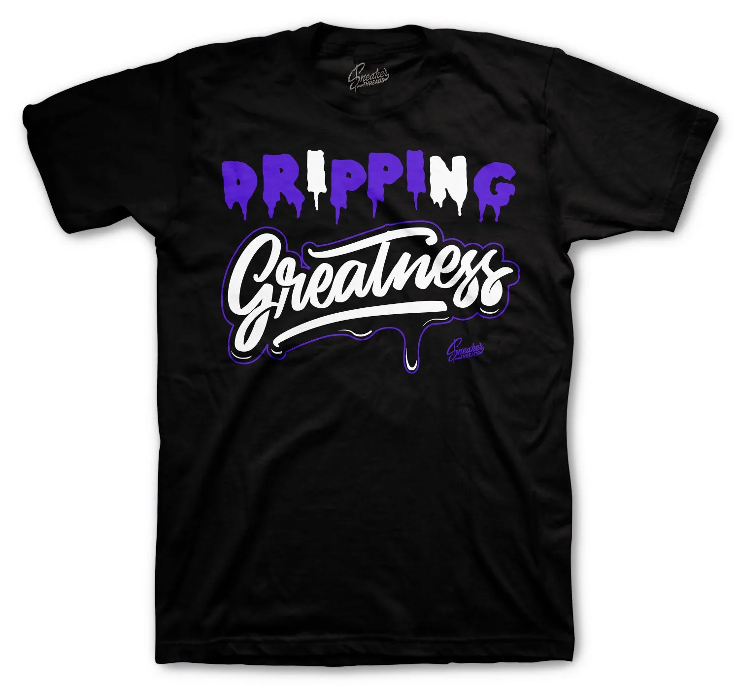 Retro 13 Court Purple Dripping Greatness Shirt