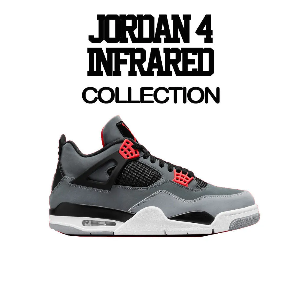 Retro 4 Infrared Shirt - By Any Means - Black