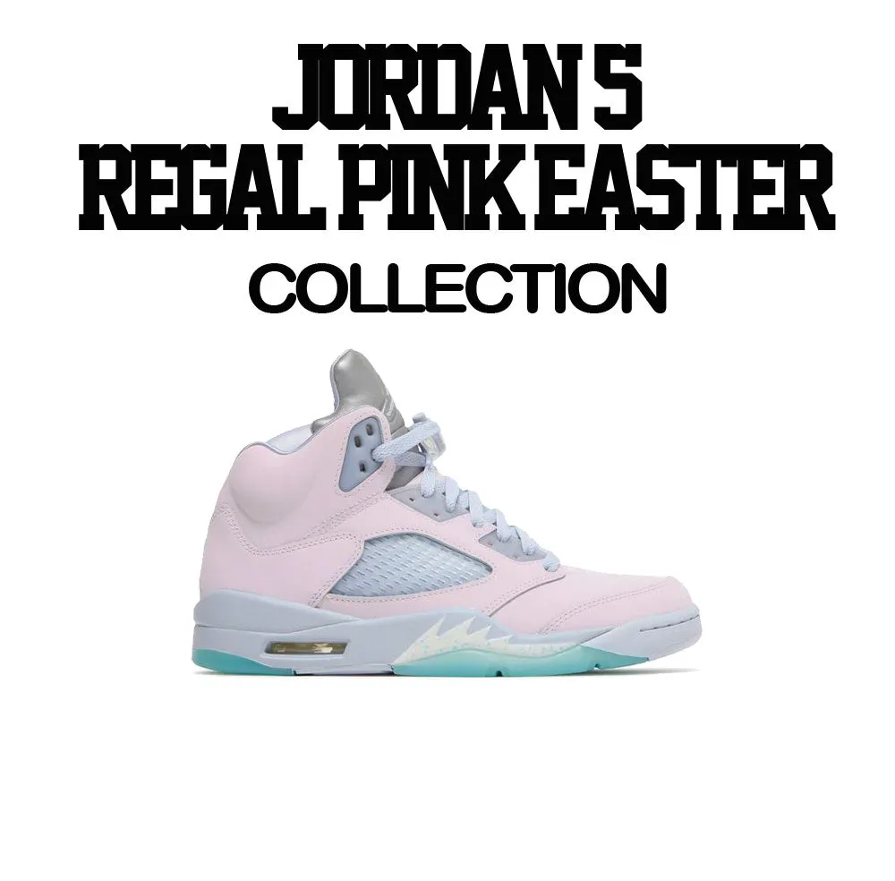 Retro 5 Regal Pink Easter Air Jesus Shirt