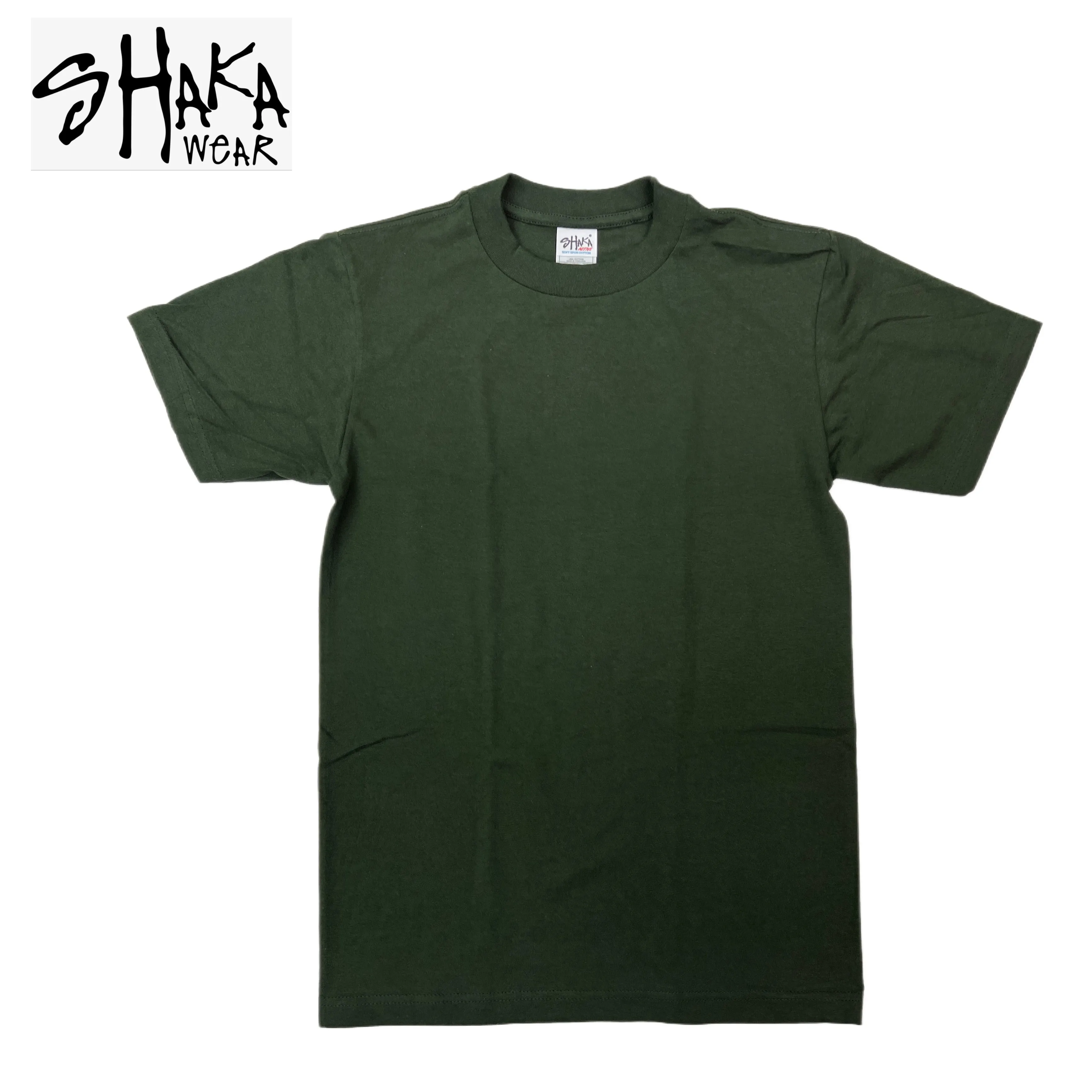 Shaka Wear 6.0 oz Active Short Sleeve T-Shirt (Hunter Green/Kelly Green/Orange/Hot Pink/Pink)