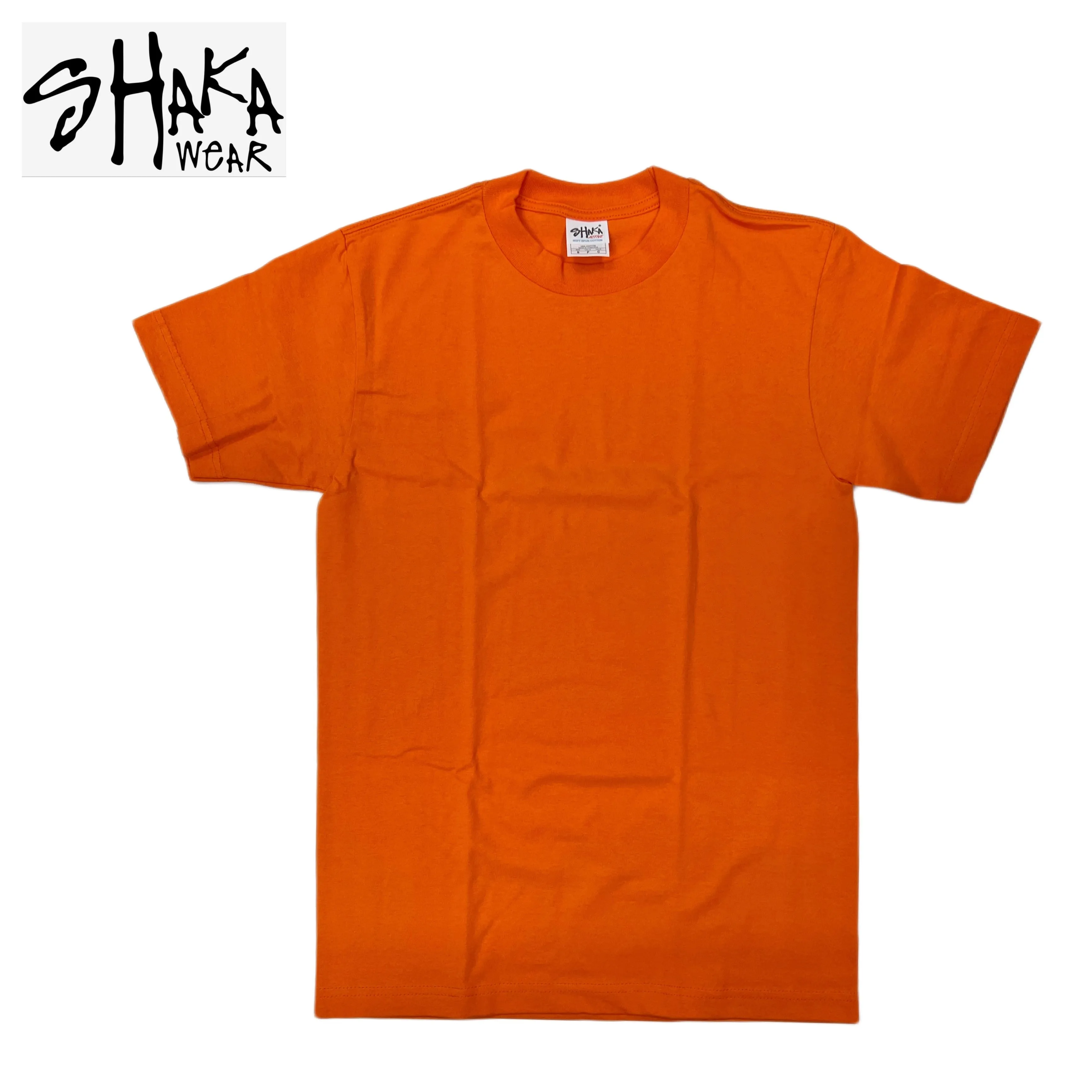 Shaka Wear 6.0 oz Active Short Sleeve T-Shirt (Hunter Green/Kelly Green/Orange/Hot Pink/Pink)