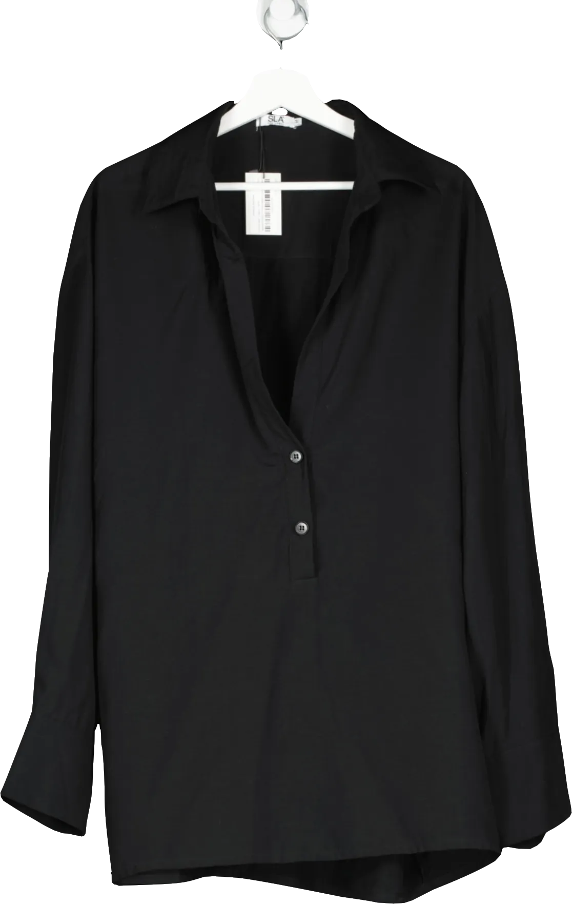 SLA the label Black Hollywood Shirt Dress UK M