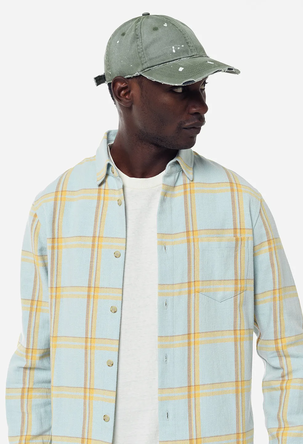 Sly Straight Hem / Blue X Yellow