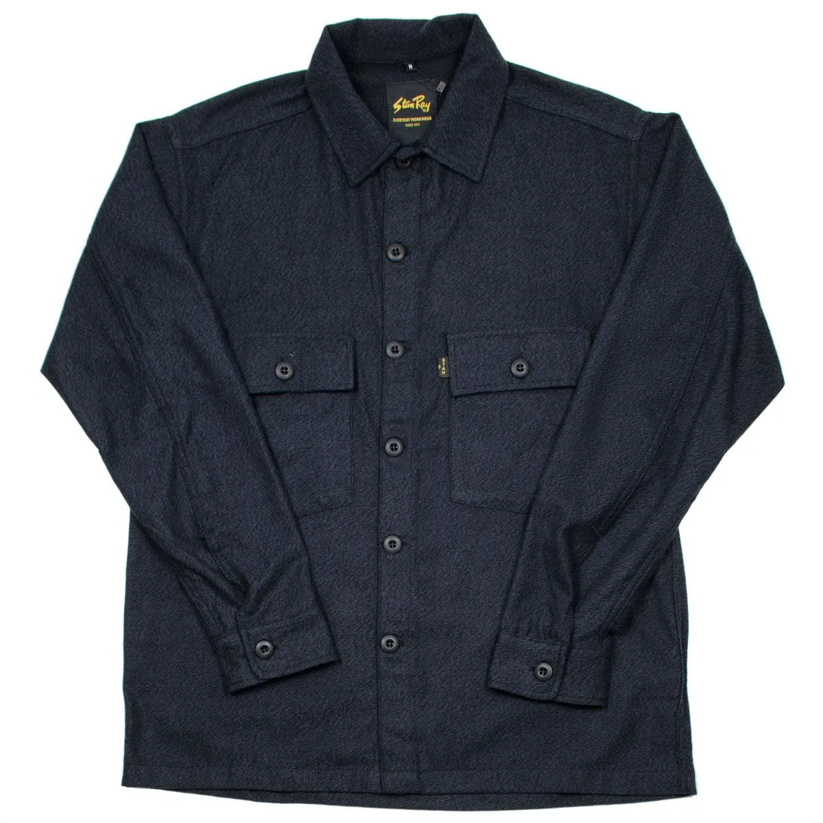 Stan Ray - CPO Shirt - Black Twillmax