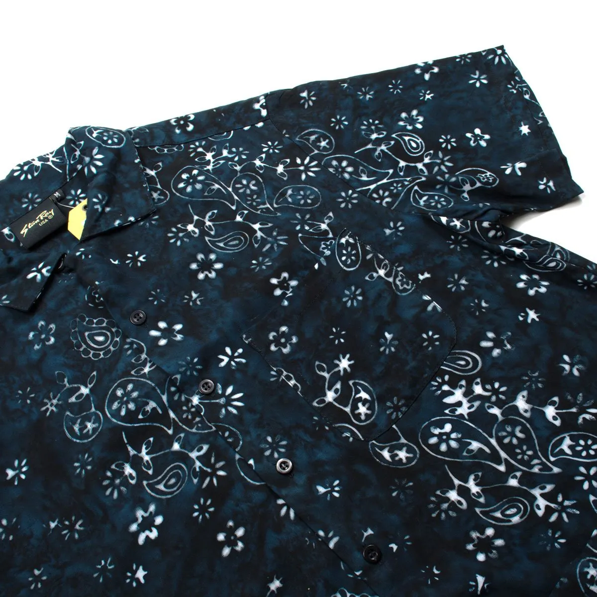 Stan Ray - Kelapa Short-Sleeved Shirt - Black Paisley