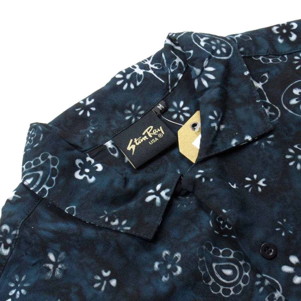 Stan Ray - Kelapa Short-Sleeved Shirt - Black Paisley