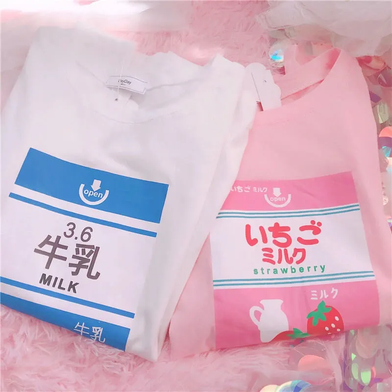 Strawberry Milk Top AD210153