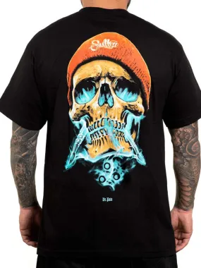 Sullen Men's Dr Pain Short Sleeve Black T-shirt