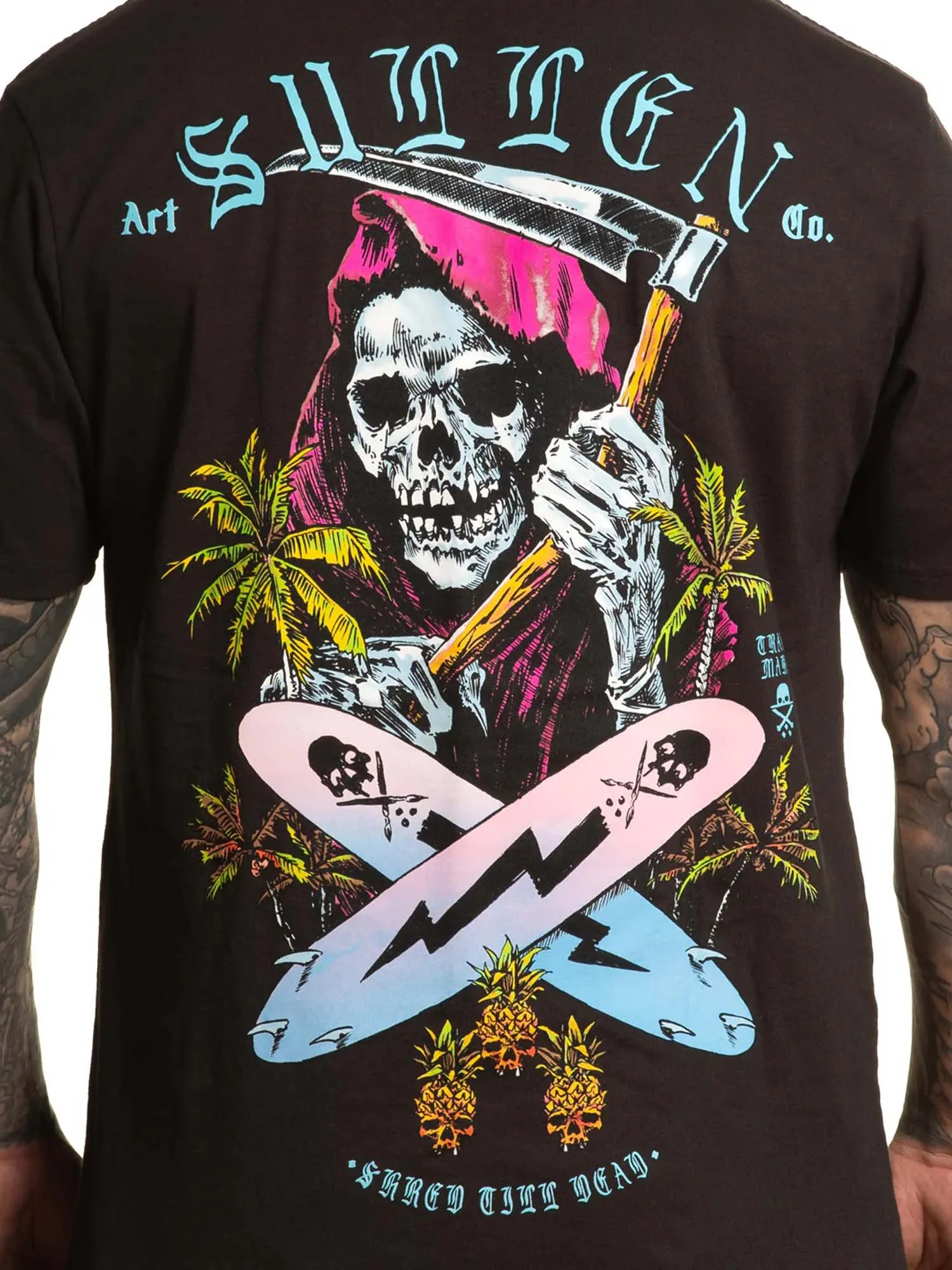 Sullen Men's Surf or Die Short Sleeve Premium T-shirt