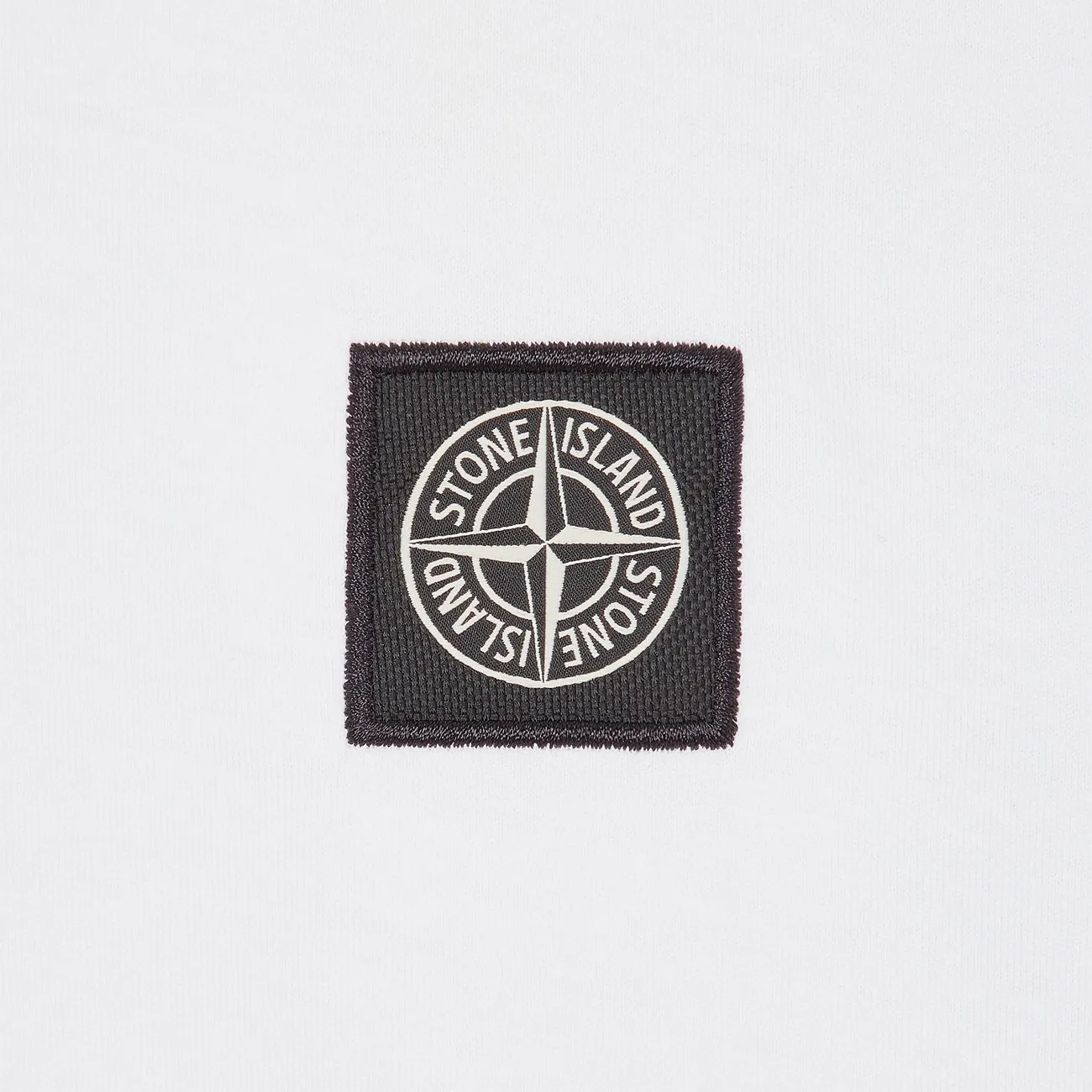 T-Shirt SS Compass Patch - White 0178