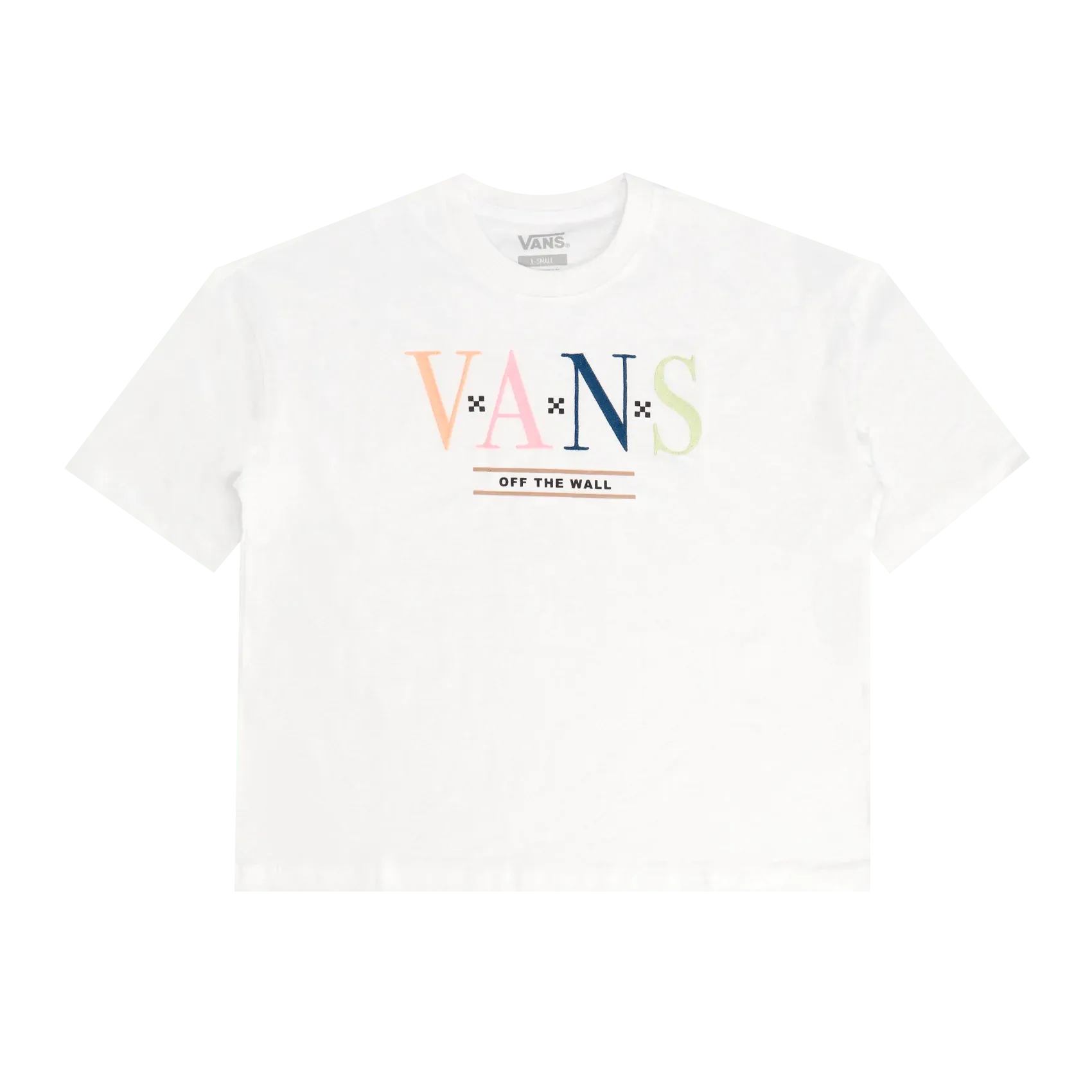 T-Shirt Vans WM Burn Slow White