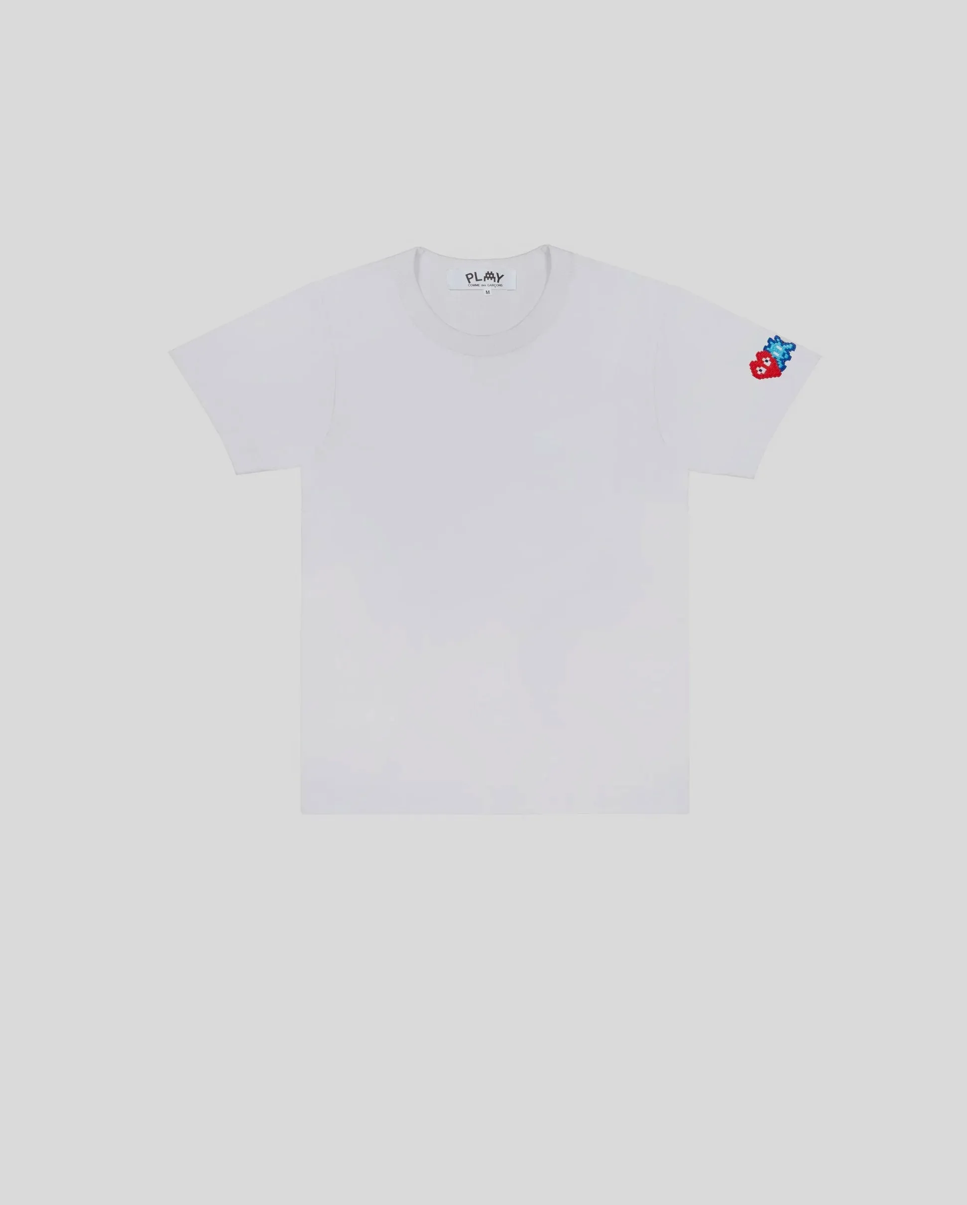 T328 INVADER T-SHIRT / WHITE