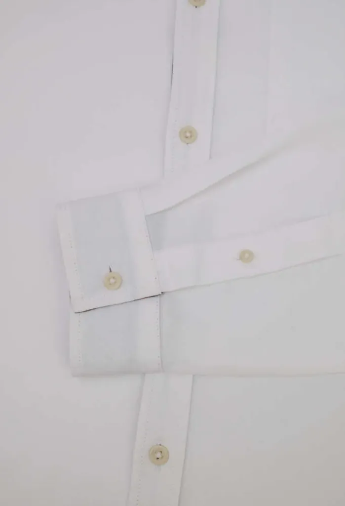 The David 100% Tencel Slim Fit Shirt | White