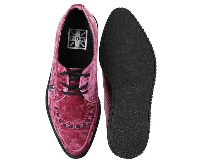 TUK-A9197 Crushed Velvet Pointed Creeper