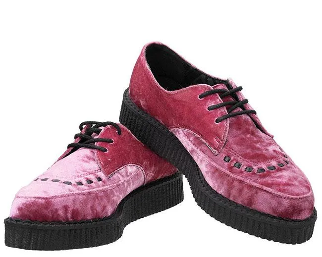 TUK-A9197 Crushed Velvet Pointed Creeper