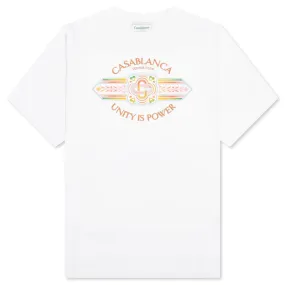 Unity Is Power T-Shirt - White