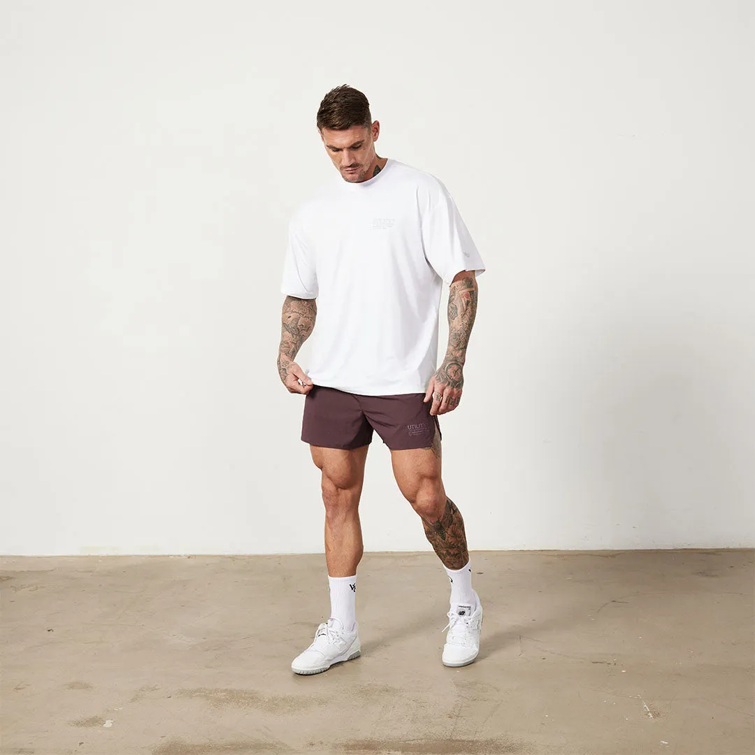 Vanquish Utility White Oversized T Shirt