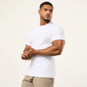 Vanquish White Signature Fitted T Shirt