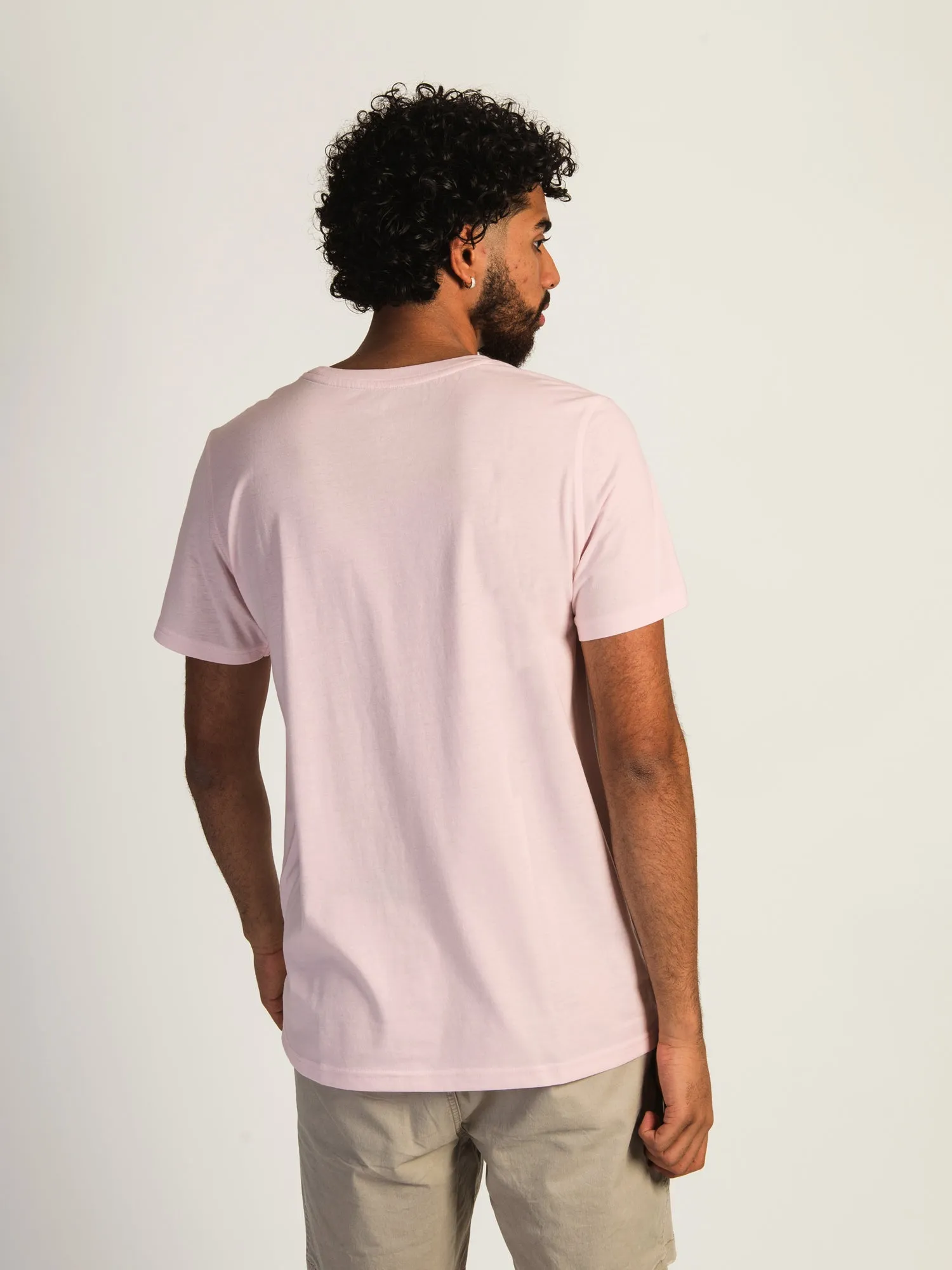 VICTOR CREWNECK TEE - PINK