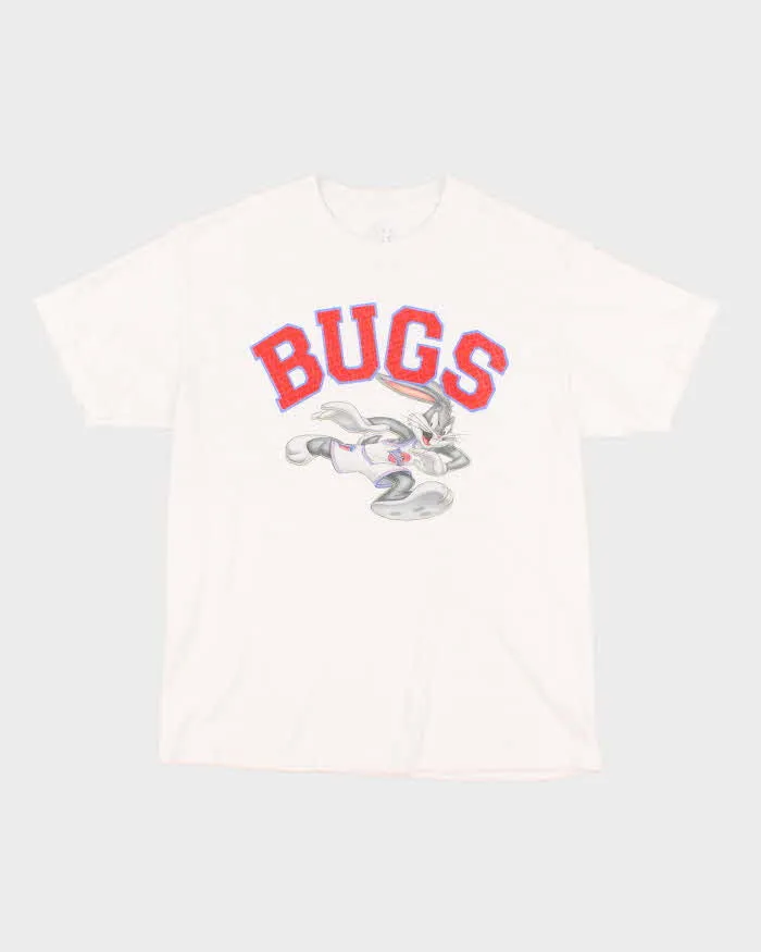 Vintage 00s Space Jam Bugs T-Shirt - L