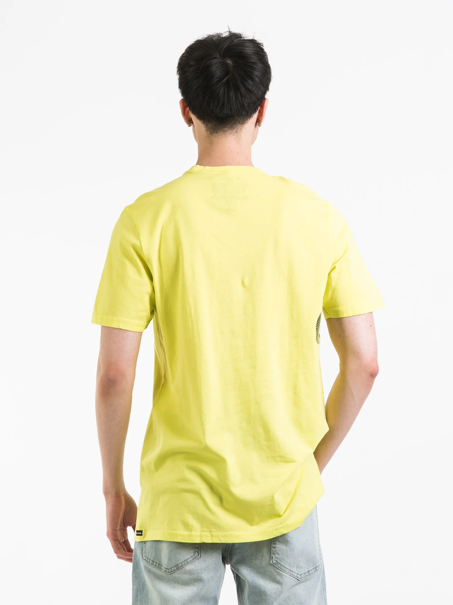 VOLCOM SHATTERED SHORT SLEEVE T-SHIRT - LIMEADE - CLEARANCE