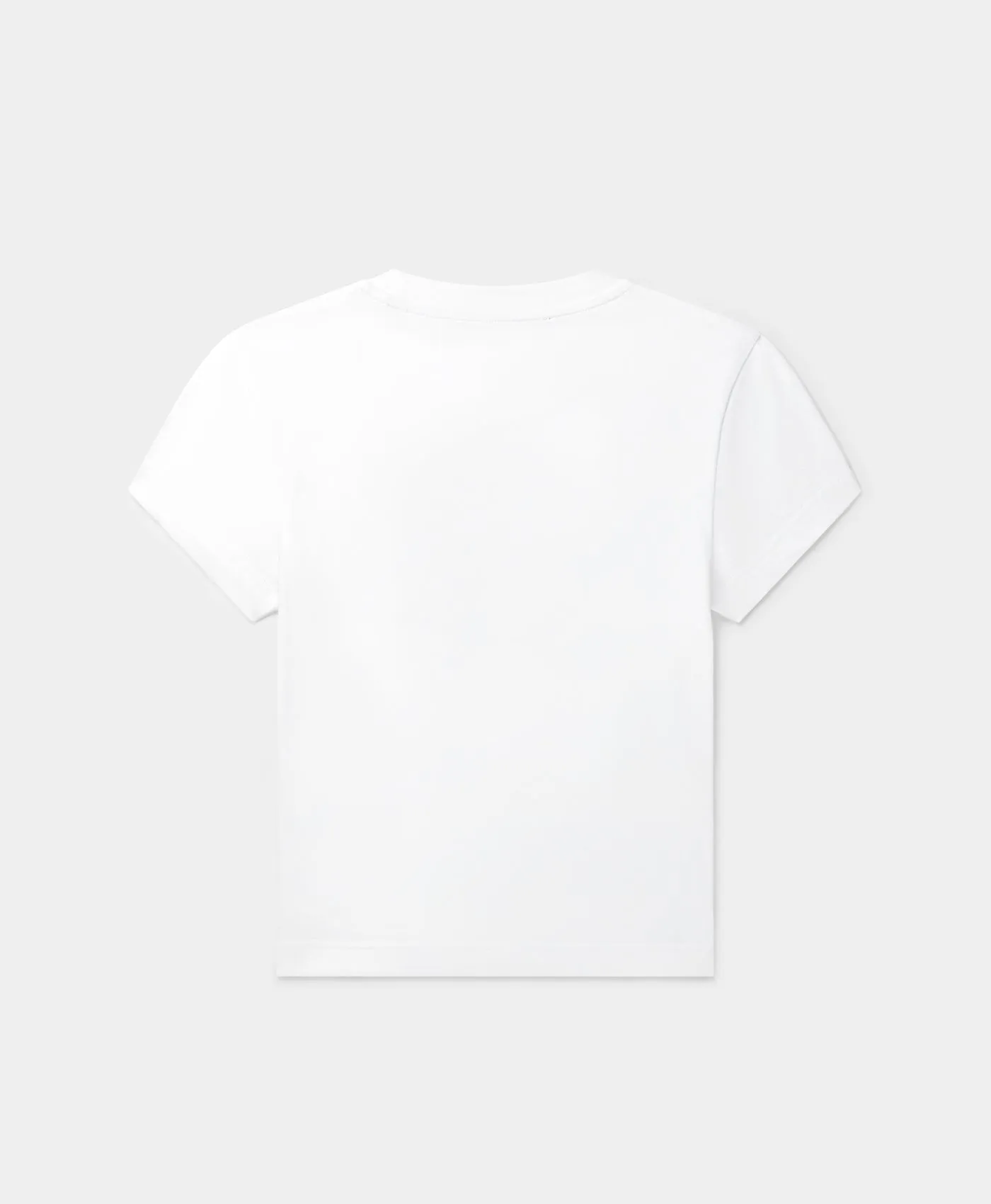 White Glow Cropped T-Shirt