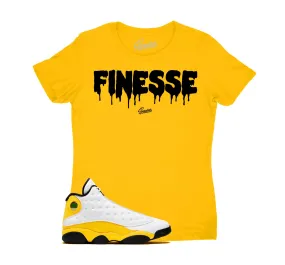 Womens Del Sol 13 Shirt - Finesse - Yellow