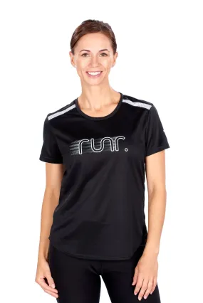 Women's EcoTek Runr Technical T-Shirt - Black