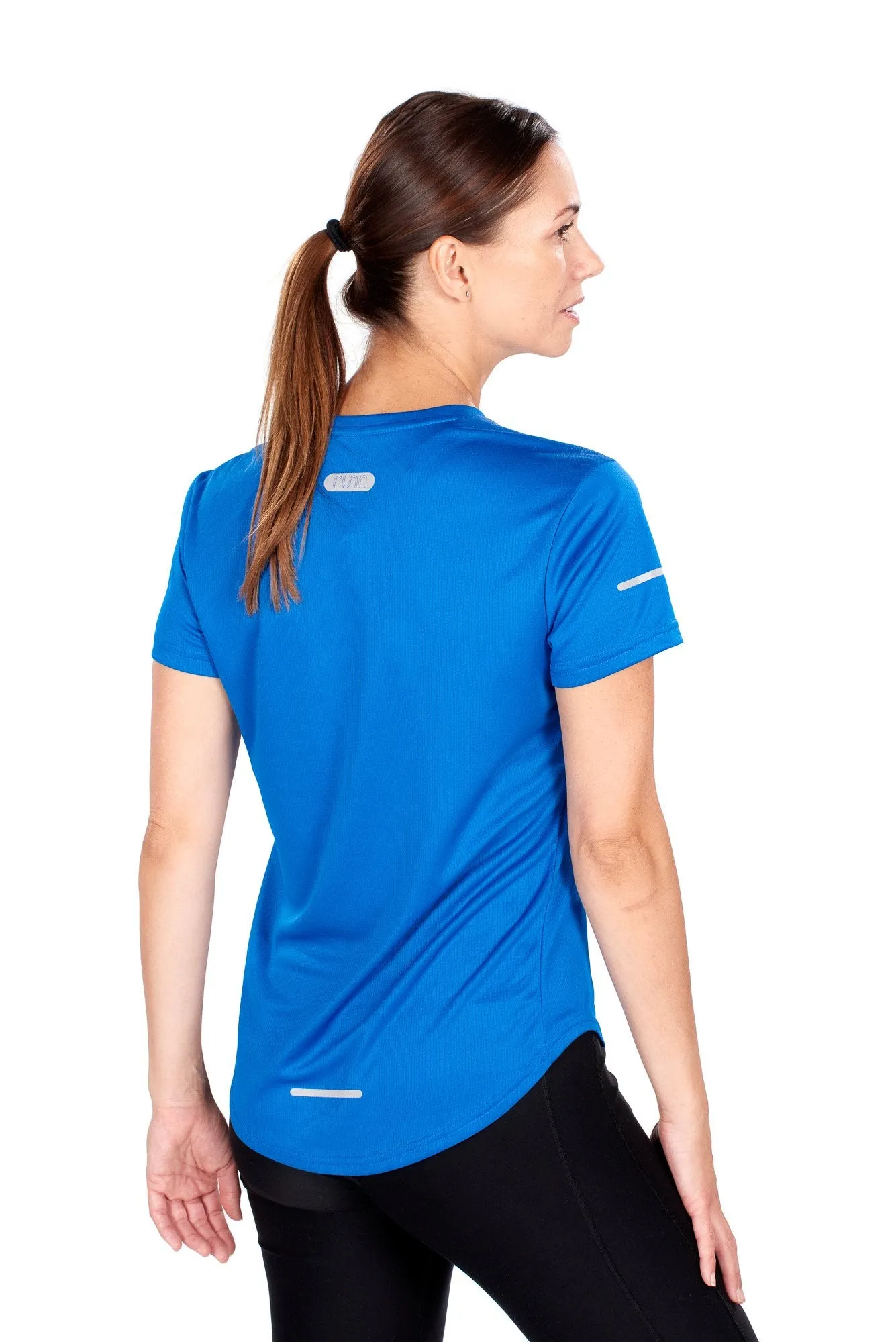 Women's EcoTek Runr Technical T-Shirt - Electric Blue