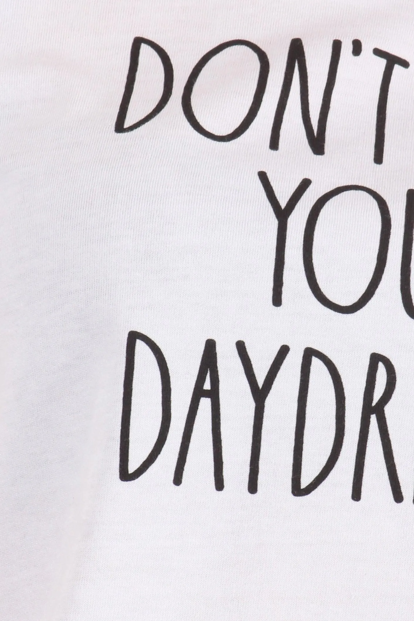 Women's "DON'T QUIT YOUR DAYDREAM" Short Sleeve Icon T-Shirt