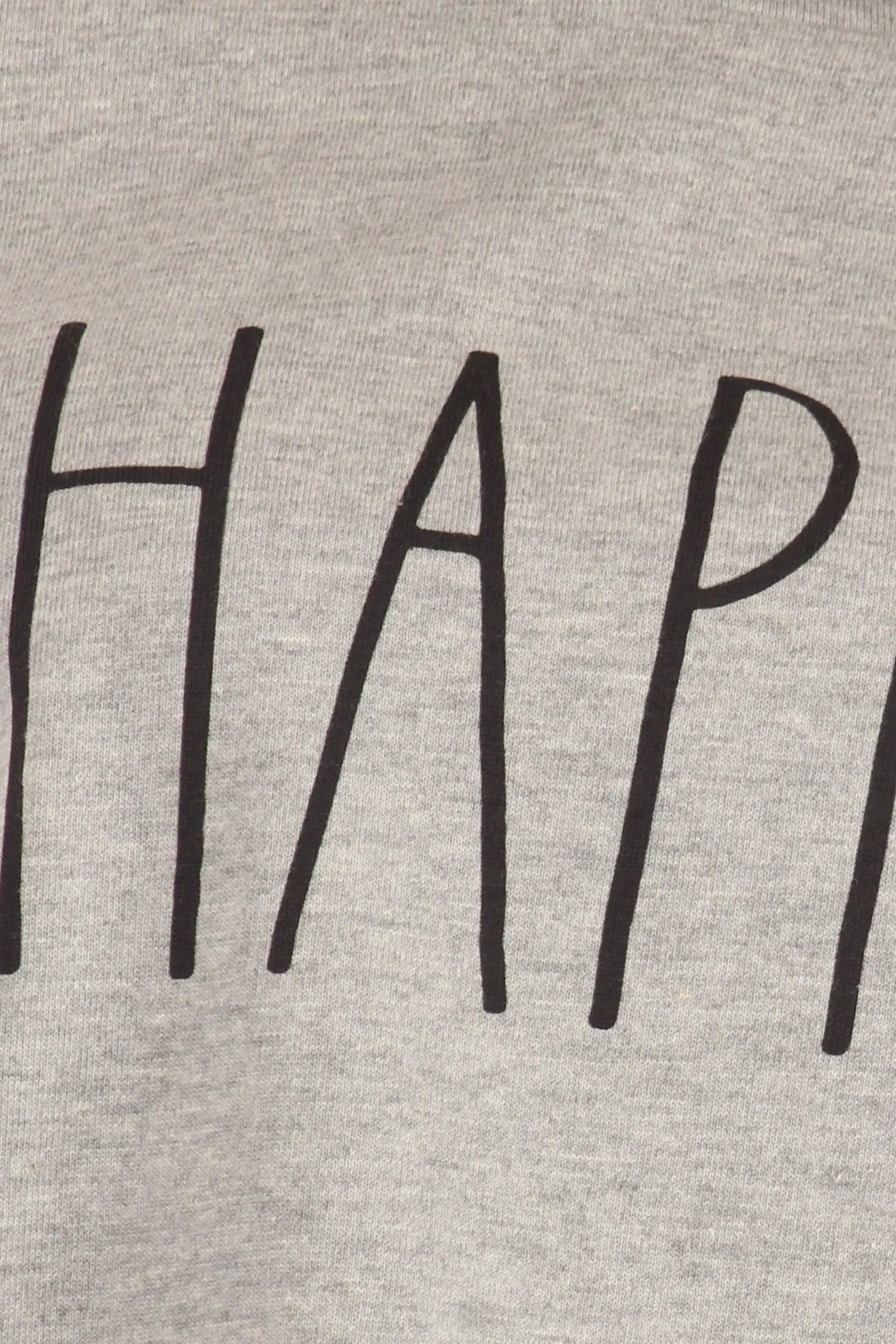 Women's "HAPPY" Short Sleeve Icon T-Shirt