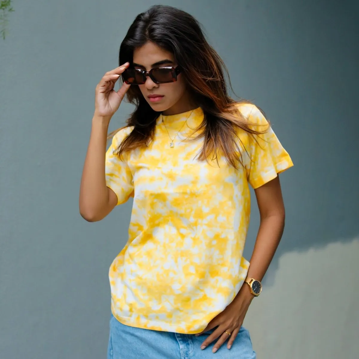 Yellow Sunshine Tie-dye