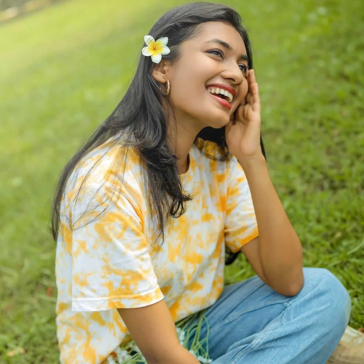 Yellow Sunshine Tie-dye